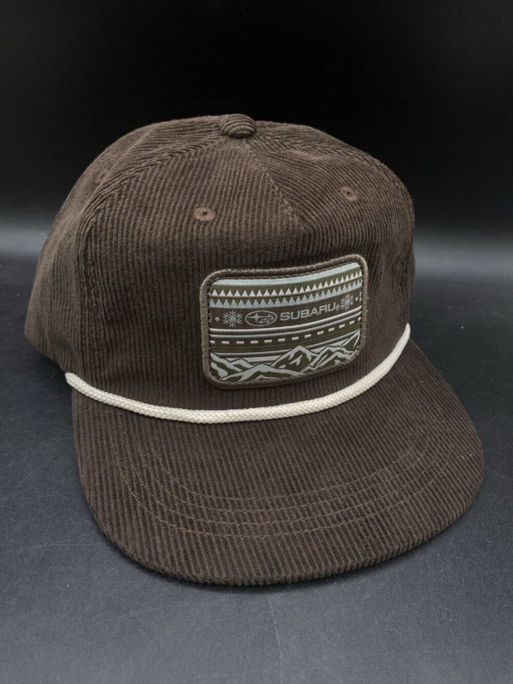 Subaru Of Bend Central Oregon Mt Bachelor Brown Corduroy SOB NEW